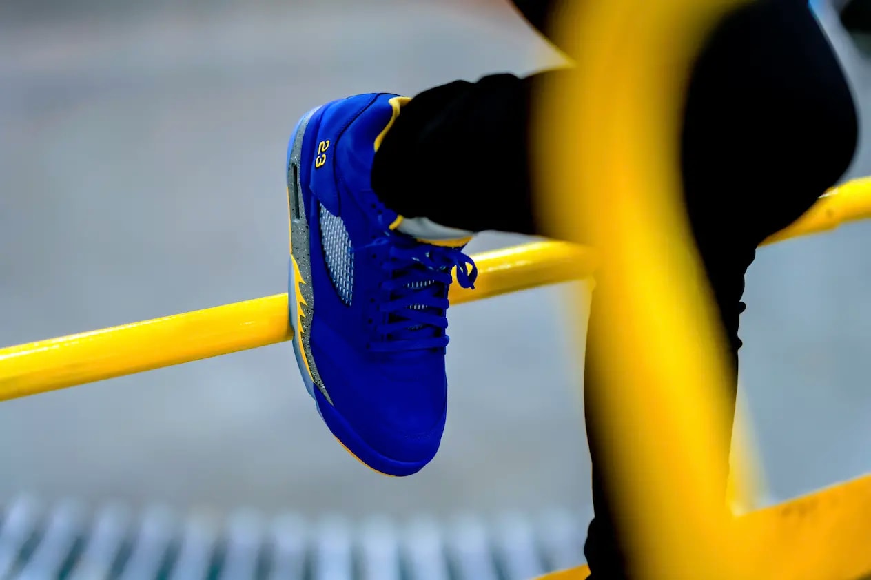 Giày Nike Air Jordan 5 Retro JSP 'Laney' Varsity Royal CD2720-400 — ảnh 3