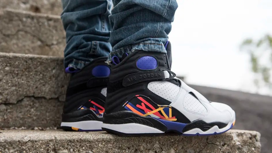 Giày Nike Air Jordan 8 Retro Three-Peat 305368-142 — ảnh 4