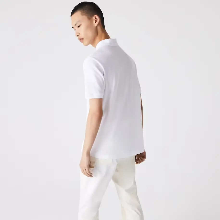 Áo Lacoste Men's Classic Fit L1212 Polo 'White' L1212-001 — ảnh 3