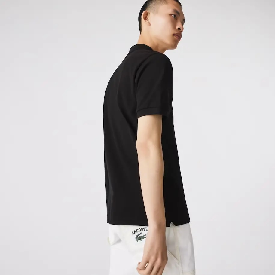 Áo Lacoste Men's Classic Fit L1212 Polo 'Black' L1212-10-031 — ảnh 3