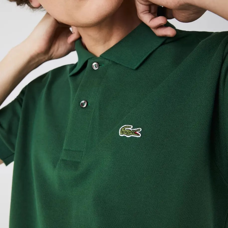 Áo Lacoste Men's Classic Fit L1212 Polo 'Green' L1212-10-132 — ảnh 3