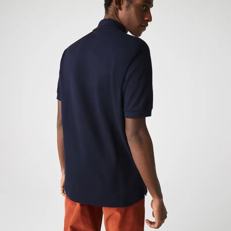Áo Lacoste Men's Classic Fit L1212 Polo 'Navy Blue' L1212-166 — ảnh 4