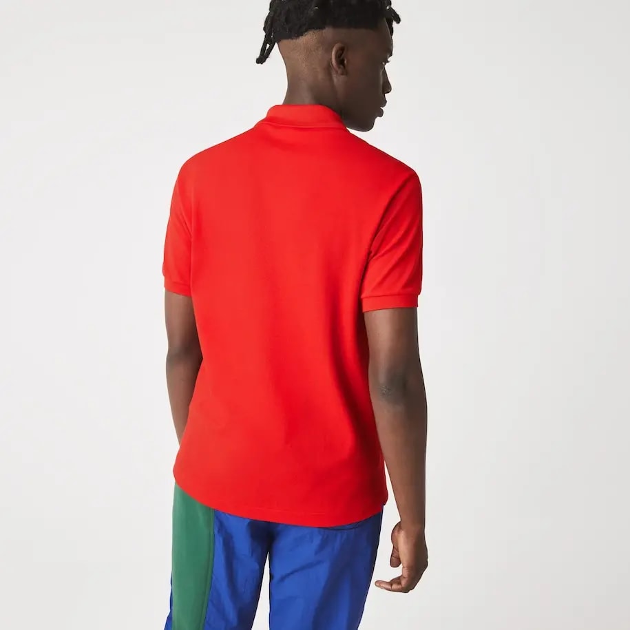 Áo Lacoste Men's Classic Fit L1212 Polo 'Red' L1212-240 — ảnh 5