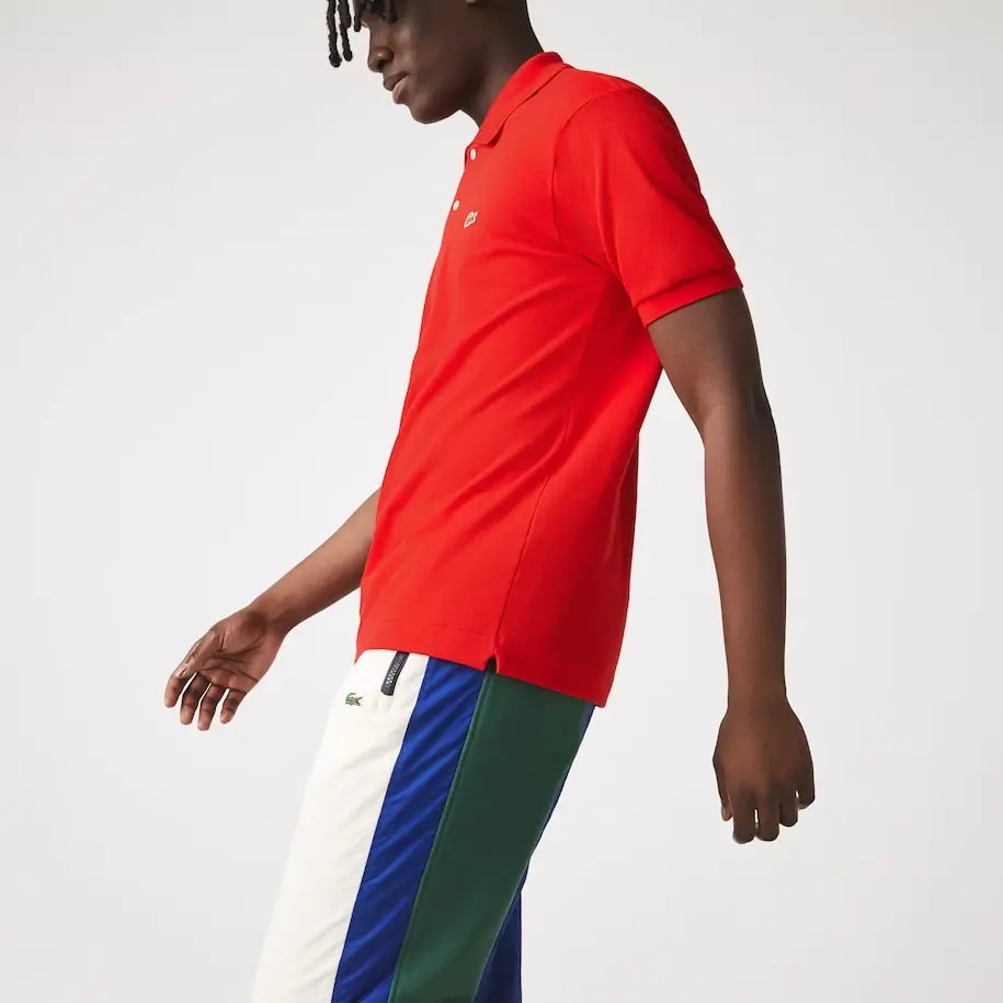 Áo Lacoste Men's Classic Fit L1212 Polo 'Red' L1212-240 — ảnh 4