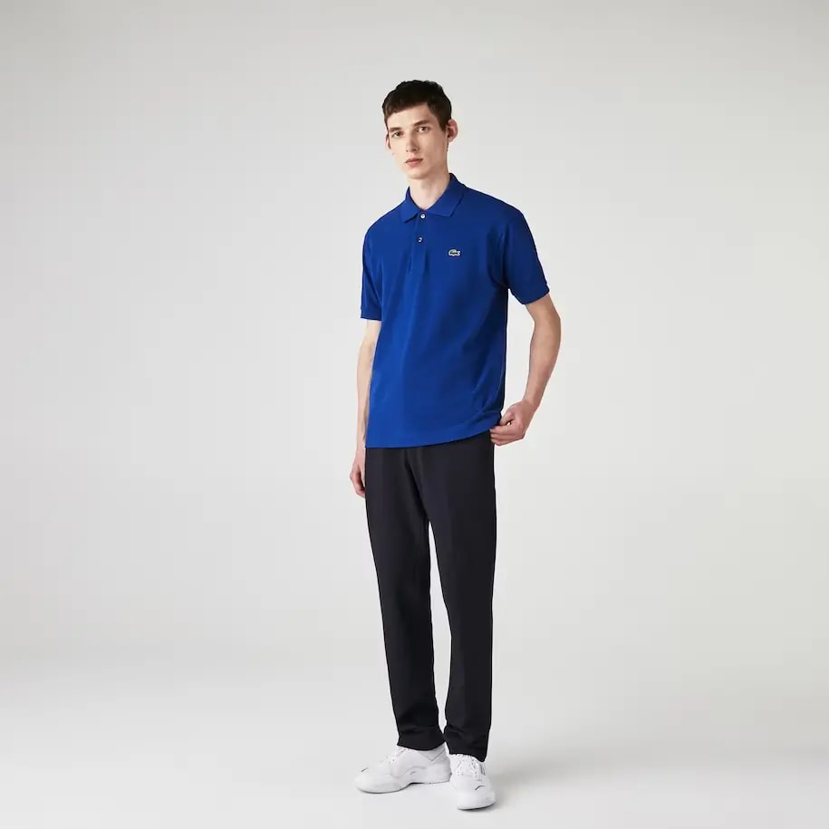 Áo Lacoste Men's Classic Fit L1212 Polo 'Blue' L1212-BDM — ảnh 3