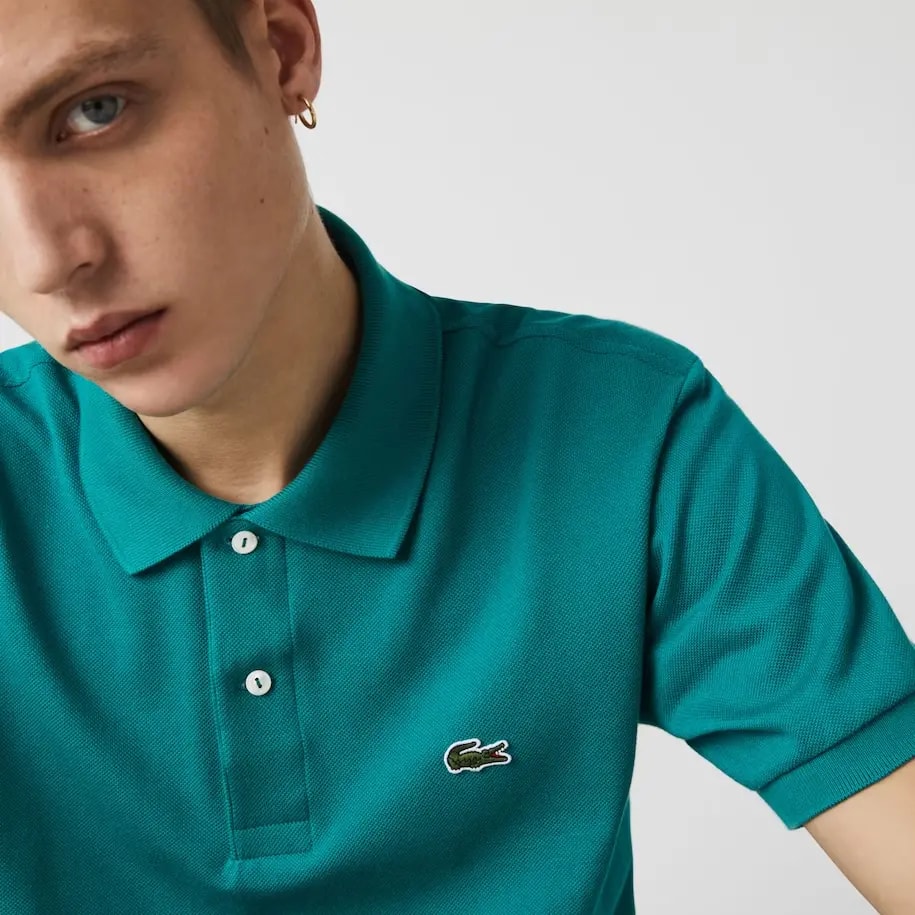 Áo Lacoste Classic Fit Polo Shirt 'Green' L1212-F5T — ảnh 3