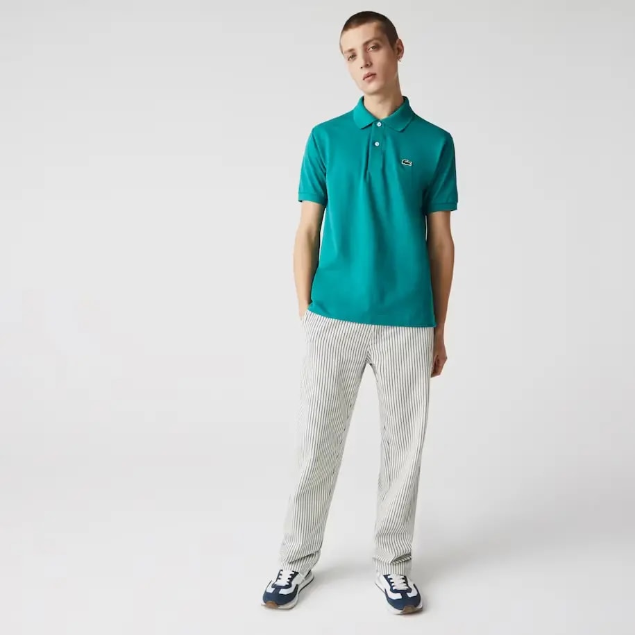 Áo Lacoste Classic Fit Polo Shirt 'Green' L1212-F5T — ảnh 4