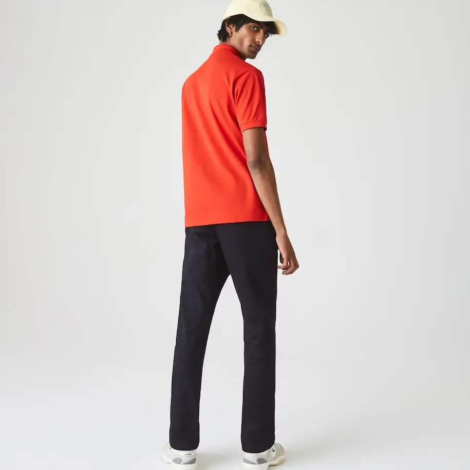 Áo Lacoste Men's Classic Fit L1212 Polo 'Red' L1212-F8M — ảnh 5