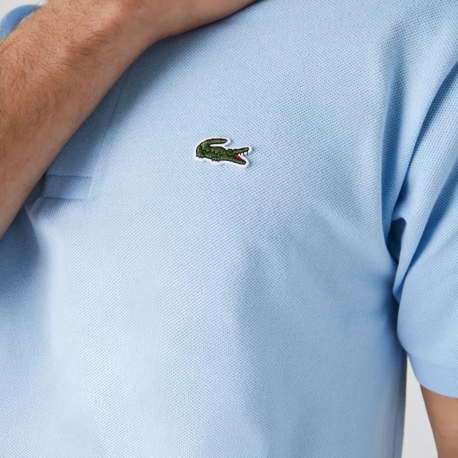 Áo Lacoste Men's Classic Fit L1212 Polo 'Blue' L1212-HBP — ảnh 5