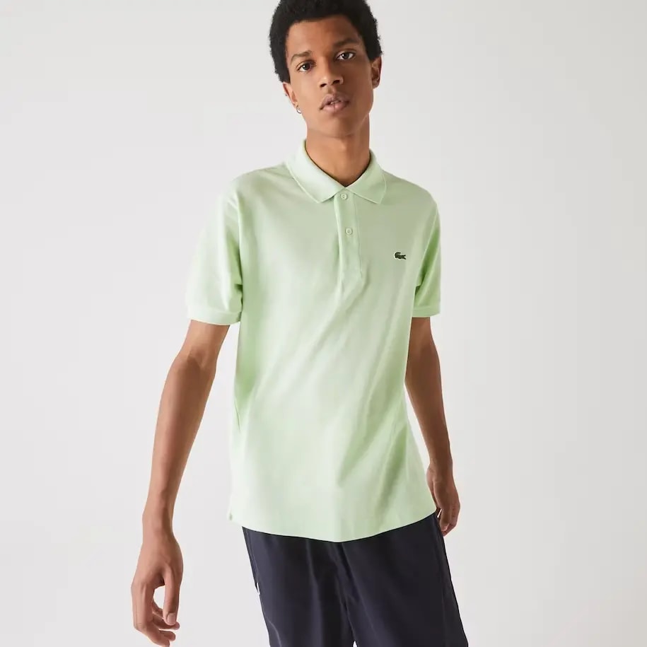 Áo Lacoste Men's Classic Fit L1212 Polo 'Green' L1212-HD1 — ảnh 2