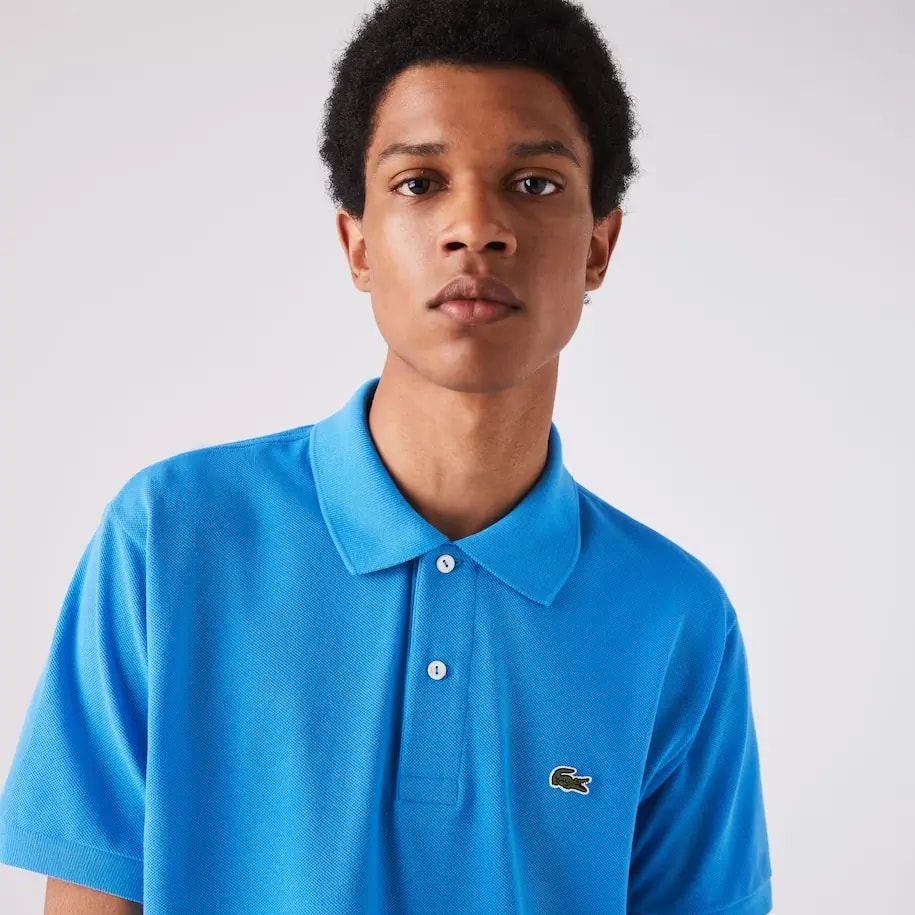 Áo Lacoste Men's Classic Fit L1212 Polo 'Blue' L1212-PTV — ảnh 2