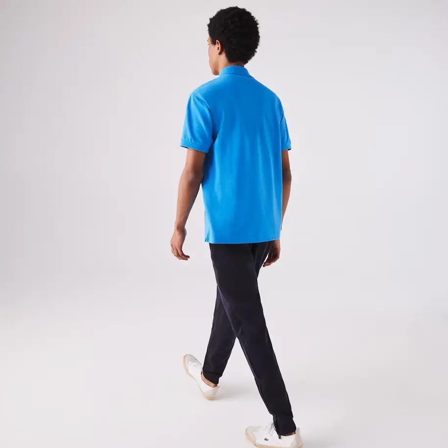 Áo Lacoste Men's Classic Fit L1212 Polo 'Blue' L1212-PTV — ảnh 5