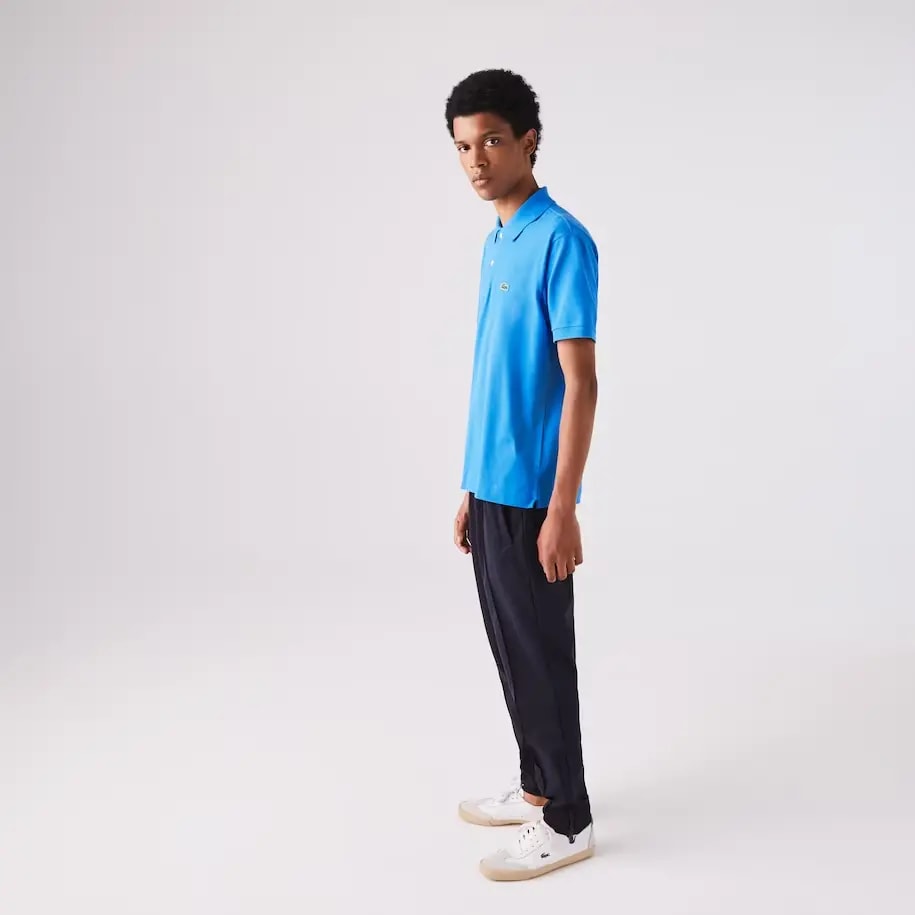 Áo Lacoste Men's Classic Fit L1212 Polo 'Blue' L1212-PTV — ảnh 4