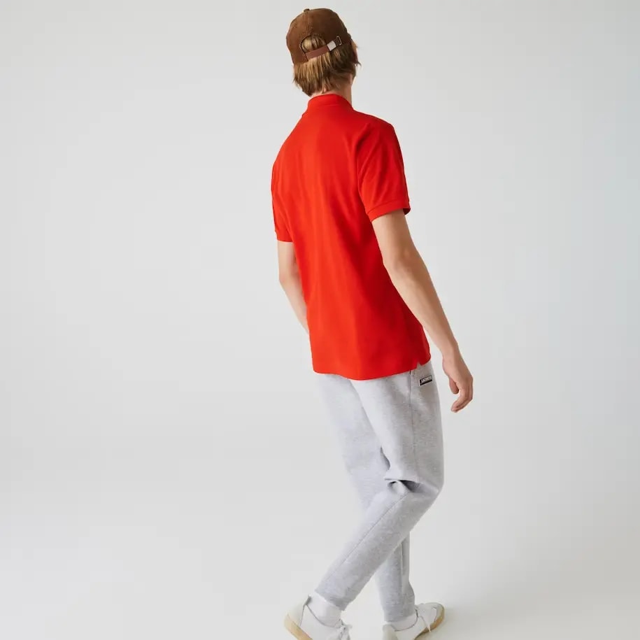 Áo Lacoste Men's Classic Fit L1212 Polo 'Red' L1212-S5H — ảnh 5