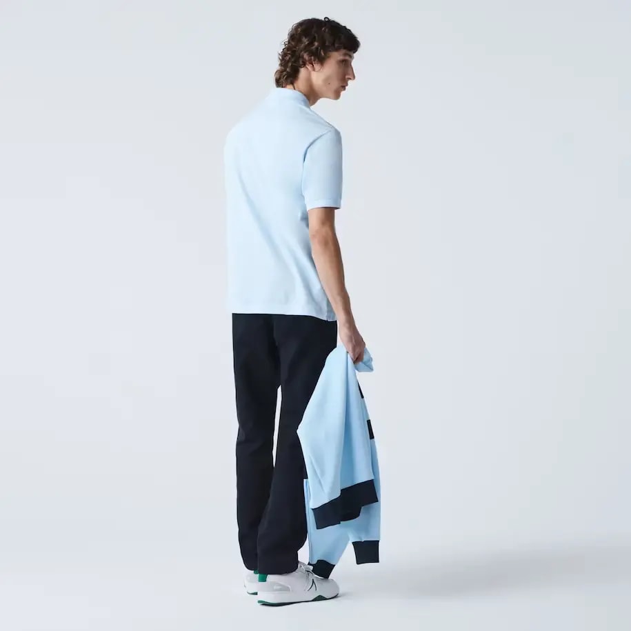 Áo Lacoste Men's Classic Fit L1212 Polo 'Light Blue' L1212-T01 — ảnh 3