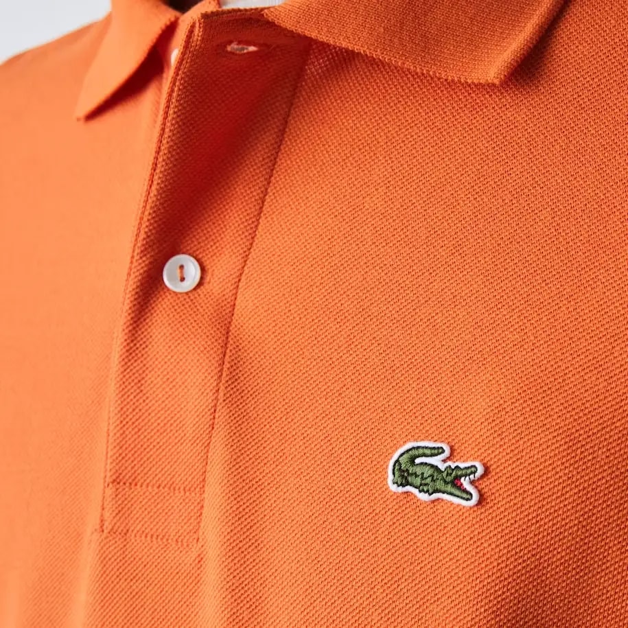 Áo Lacoste Men's Classic Fit L1212 Polo 'Orange' L1212-TV1 — ảnh 5