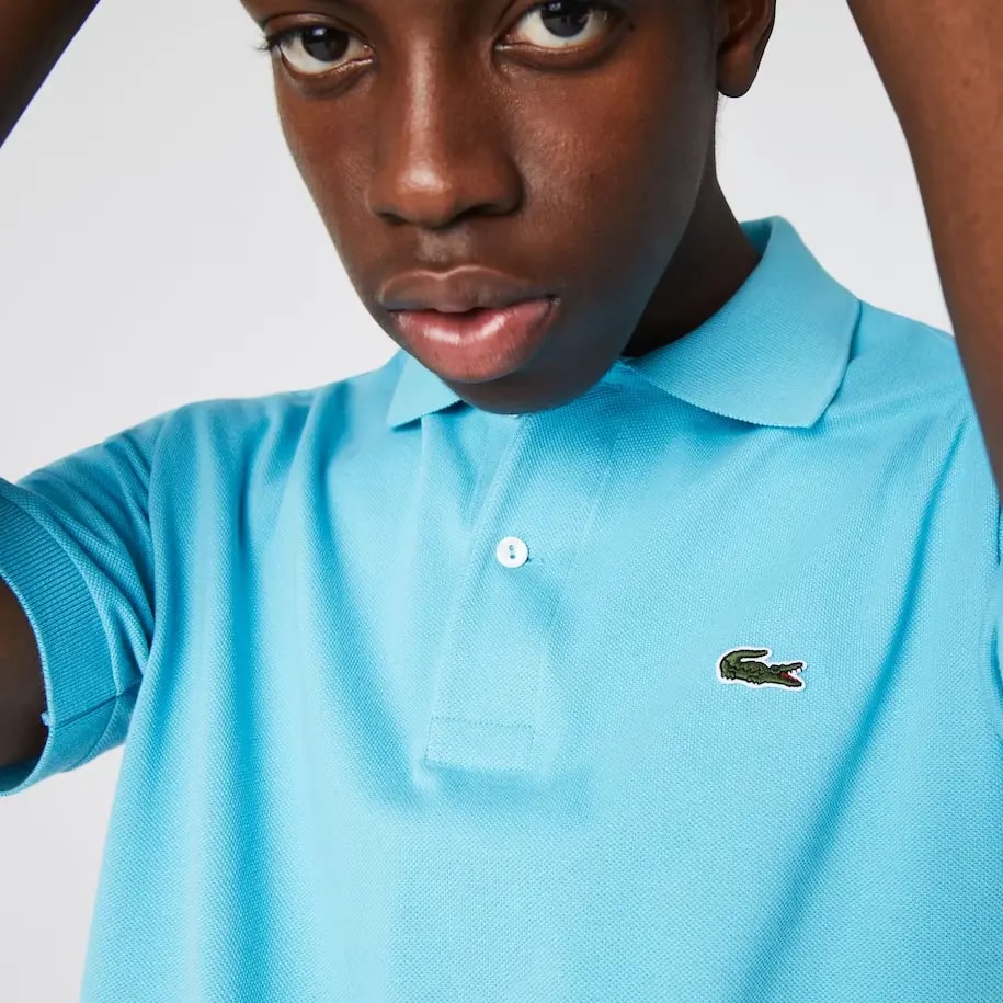 Áo Lacoste Men's Classic Fit L1212 Polo 'Blue' L1212-ZAU — ảnh 5