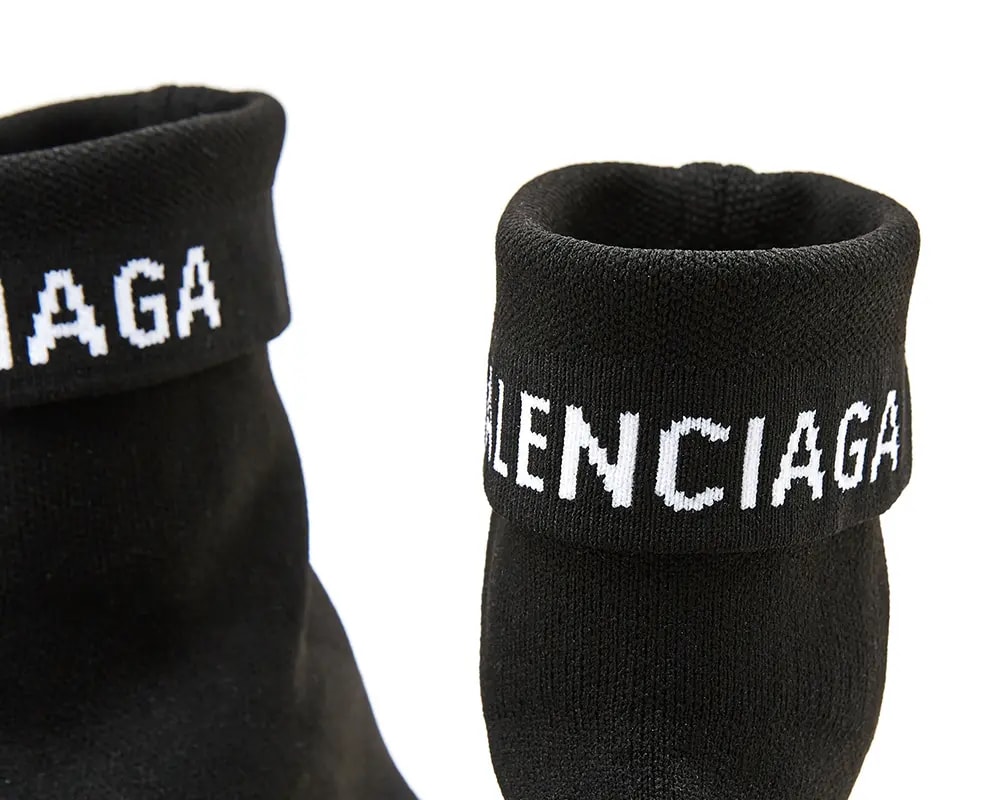Giày Balenciaga Speed Trainer Cuffed 'Black Yellow' 534379-W1GV0-1006 — ảnh 5