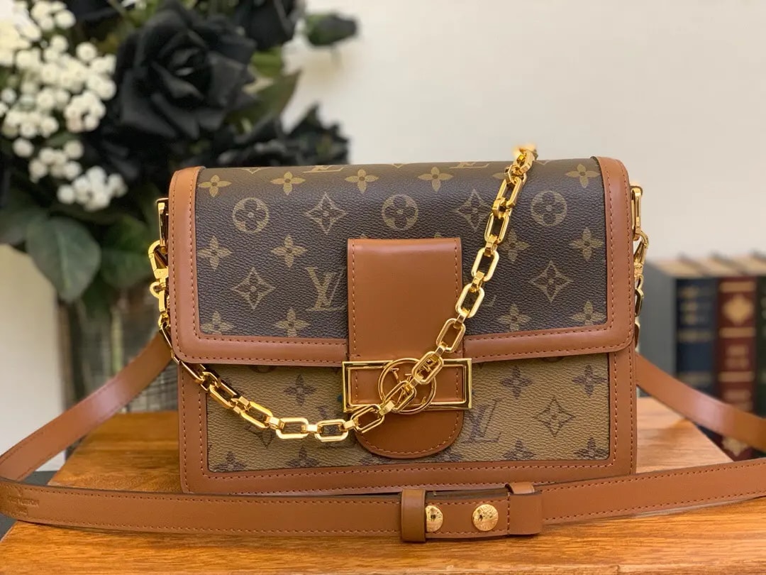 Túi Louis Vuitton Dauphine Monogram Canvas Handbag M44391 — ảnh 4
