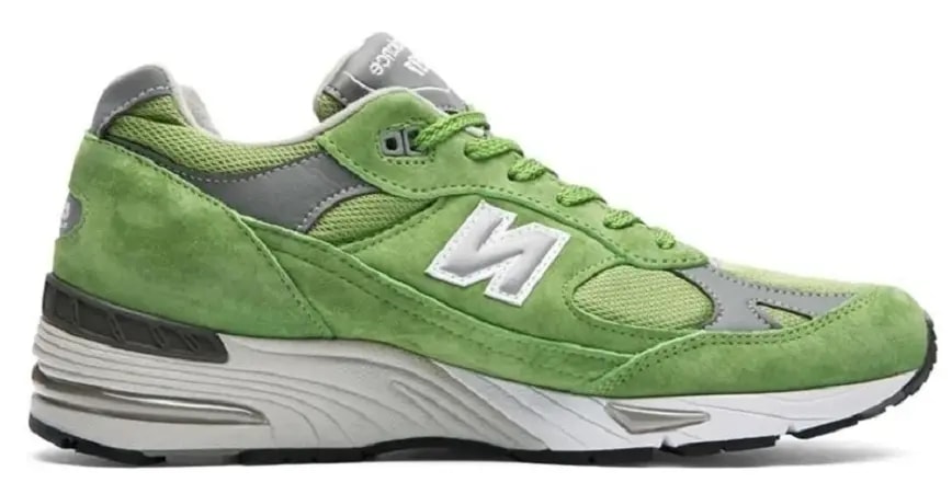 Giày New Balance 991 Made In England 'Bright Green' M991GRN — kich-thuoc: lien-he-order