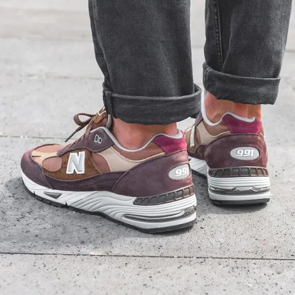 Giày New Balance 991 'Brown White' M991NGG — ảnh 3
