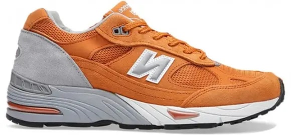 Giày New Balance 991 Made in England 'Orange' M991OGW — kich-thuoc: lien-he-order
