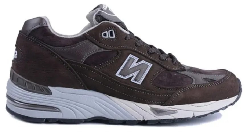 Giày New Balance 991 Made In England Dark Brown M991SDB — kich-thuoc: lien-he-order