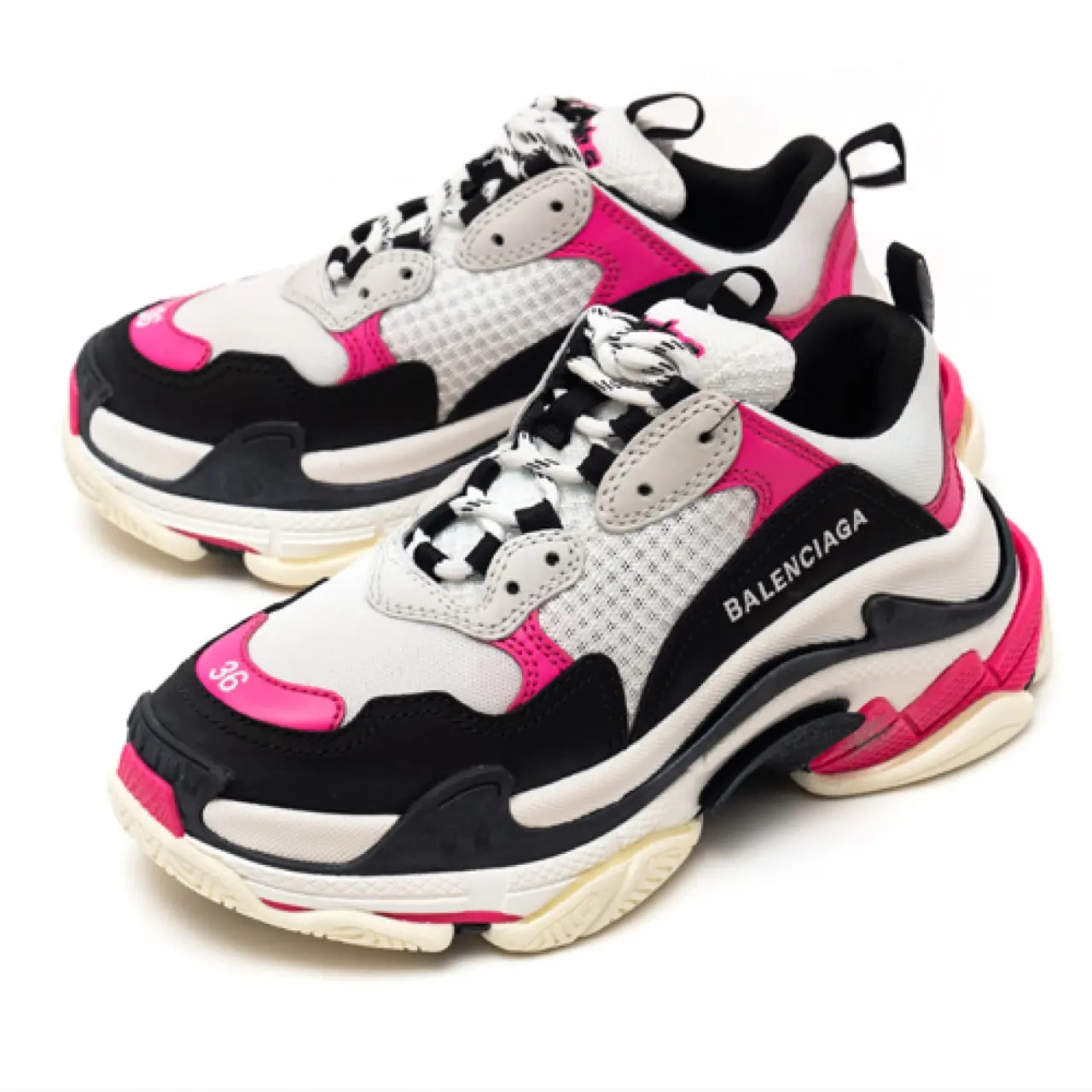Giày Balenciaga Wmns Triple S Trainer 2018 'Pink' 524039-W09O6-5671 — ảnh 2