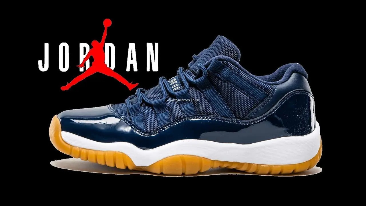 Giày Nike Air Jordan 11 GS Retro Low 'Navy Gum' 528896-405 — ảnh 3