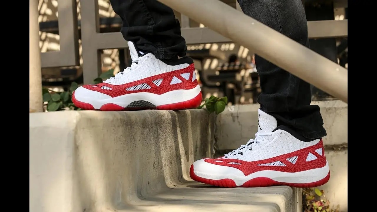 Giày Nike Air Jordan 11 Retro Low IE 'Gym Red' 919712-101 — ảnh 3