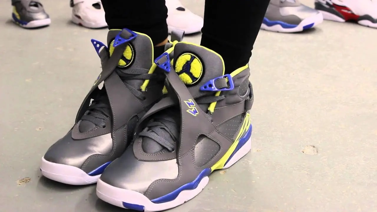 Giày Nike Jordan 8 Retro GS 'Laney' 580528-038 — ảnh 5