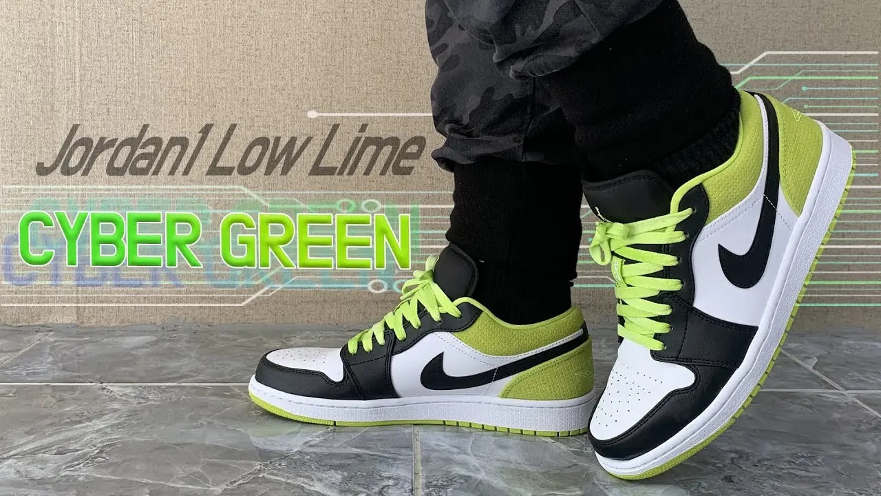 Giày Nike Air Jordan 1 Low 'Cyber' CK3022-003 — ảnh 4