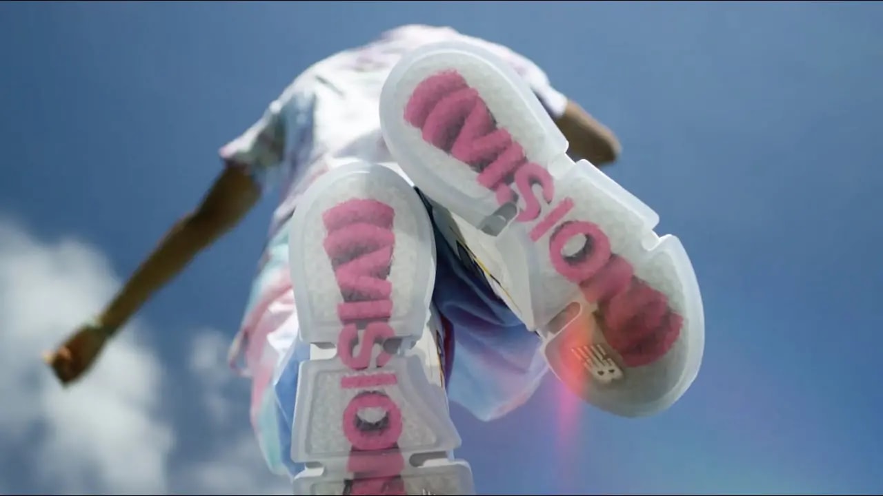 Giày New Balance Jaden Smith x Vision Racer 'White Navy' MSVRCJSG — ảnh 3
