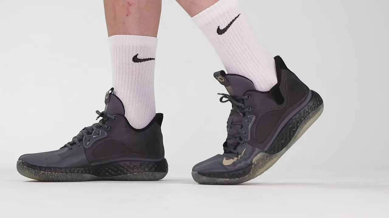 Giày Nike KD Trey 5 VII 'Dark Grey Metallic Gold' AT1200-003 — ảnh 2