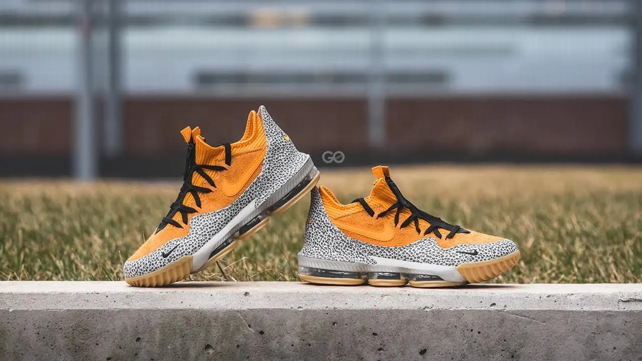 Giày Nike LeBron 16 Low Atmos Safari CD9471-800 — ảnh 4