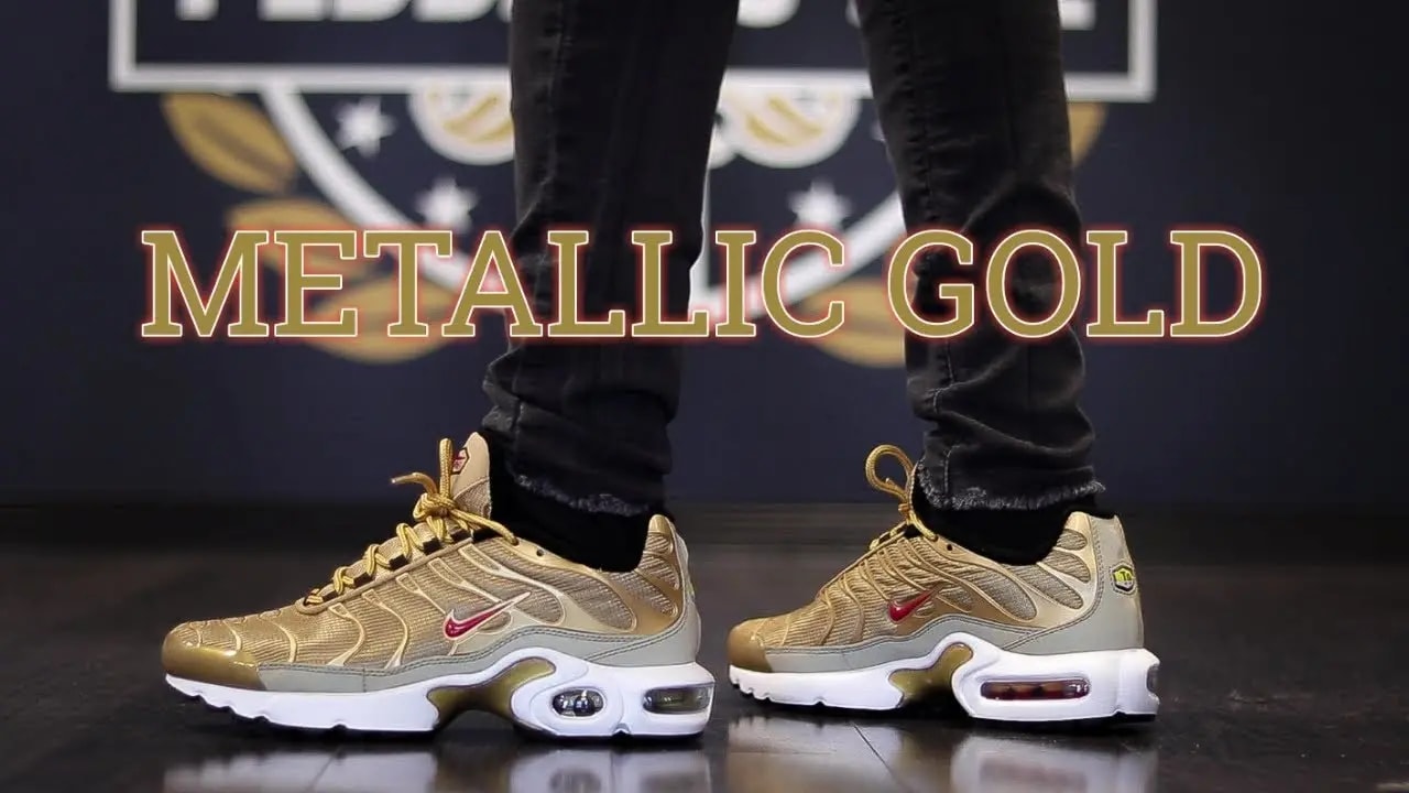 Giày Nike Air Max Plus 'Metallic Gold' AR0259-700 — ảnh 2