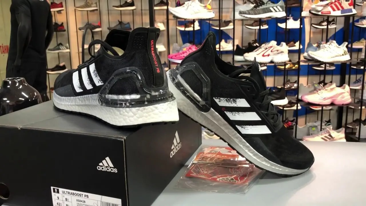 Giày Adidas UltraBoost PB 'Black White' Sample EG0428 — ảnh 5