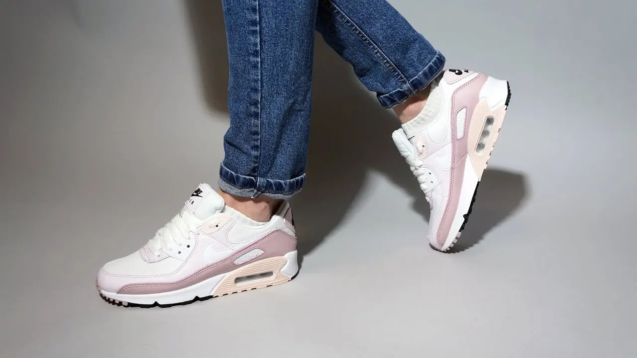 Giày Nike Air Max 90 White Champagne 'Light Violet' CV8819-100 — ảnh 5