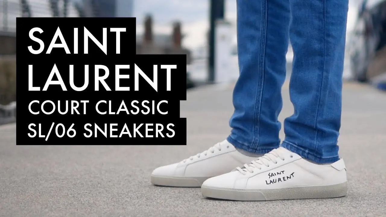 Giày Saint Laurent Court Classic SL-06 'Cream' 610648-GUP10-9113 — ảnh 5
