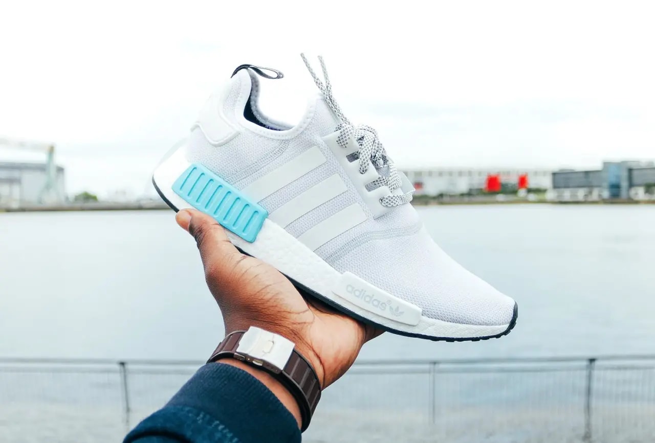 Giày Adidas NMD R1 'Cyan Blue' S80207 — ảnh 2