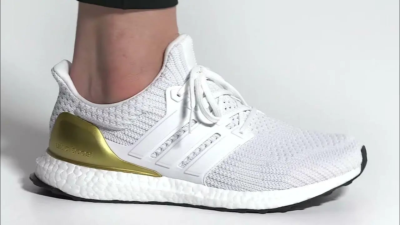 Giày Adidas UltraBoost 4.0 DNA 'White Gold Metallic' FZ4007 — ảnh 4