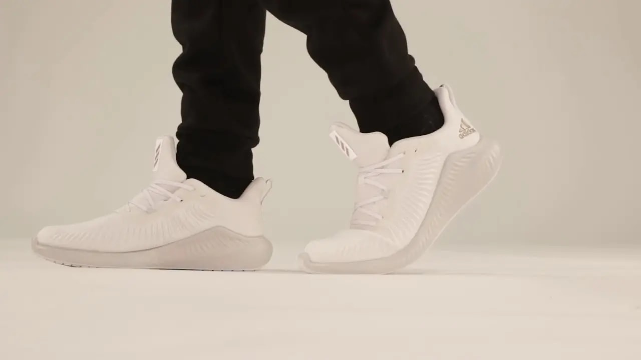 Giày Adidas Alphabounce+ Run EM 'Crystal White' G54126 — ảnh 4