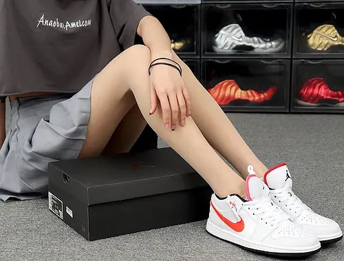Giày Nike Air Jordan 1 Low White Multi-Color CW7009-100 — ảnh 3