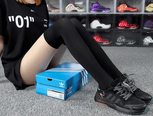 Giày Adidas Nite Jogger J 'Black Rainbow' FV4545 — ảnh 3