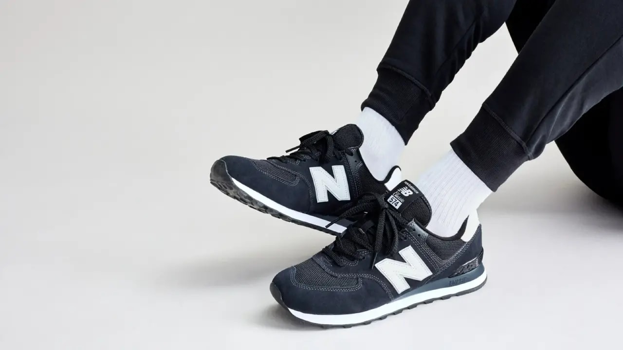 Giày New Balance ML574 EE2 'Black White' ML574EE2 — ảnh 3
