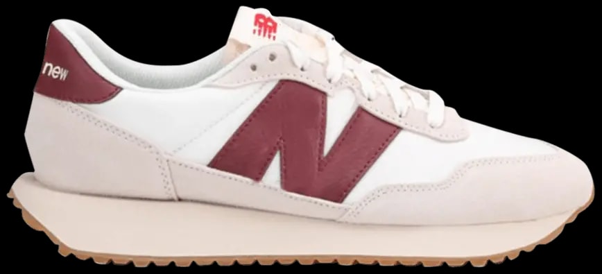 Giày New Balance 237 'White Burgundy' MS237SB — kich-thuoc: 41