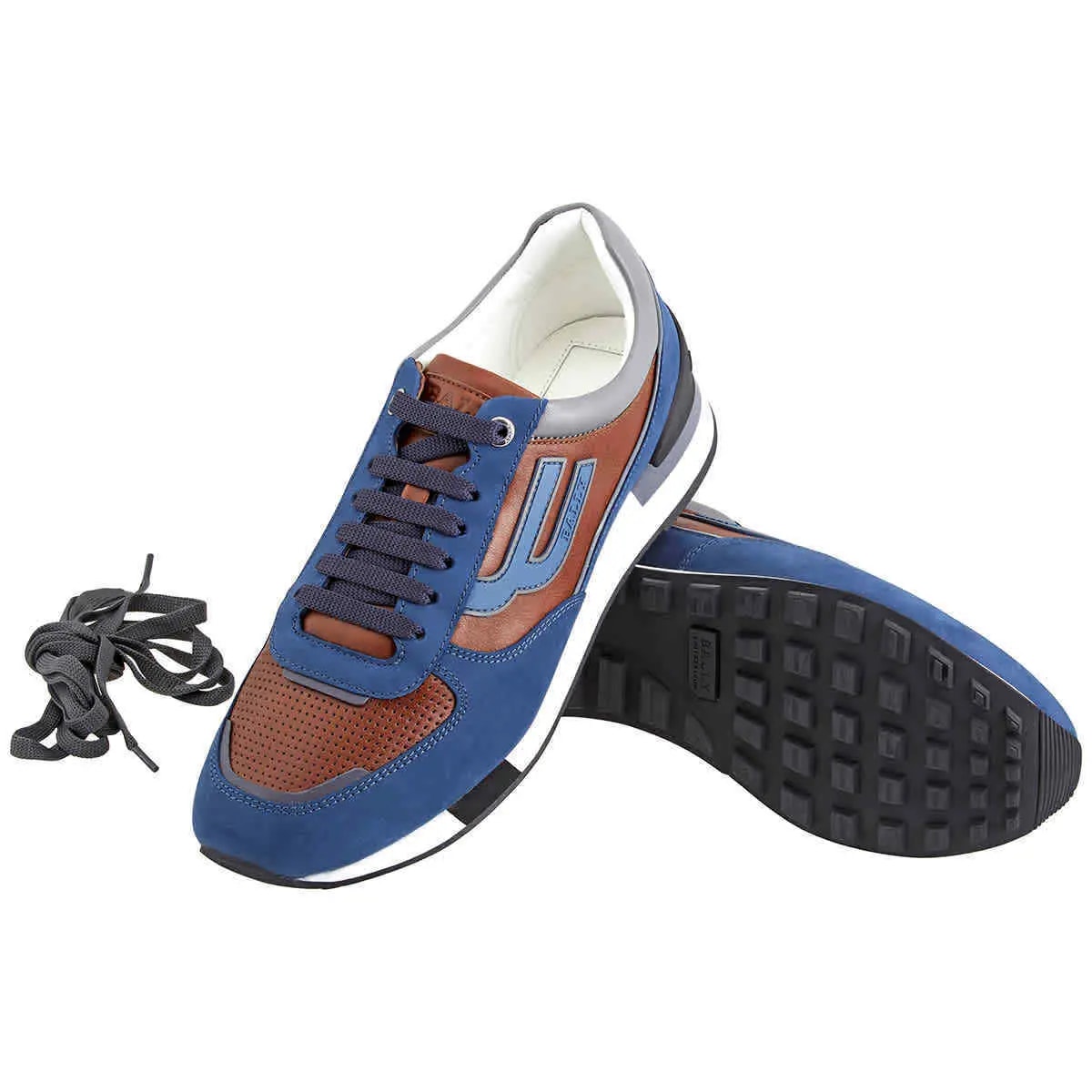 Giày Bally Men's Glendon Panelled 'Blue' 6231011 — ảnh 3