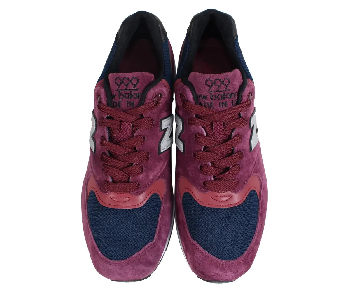 Giày New Balance 999 Made in USA 'Burgundy Navy' M999JTA — ảnh 4