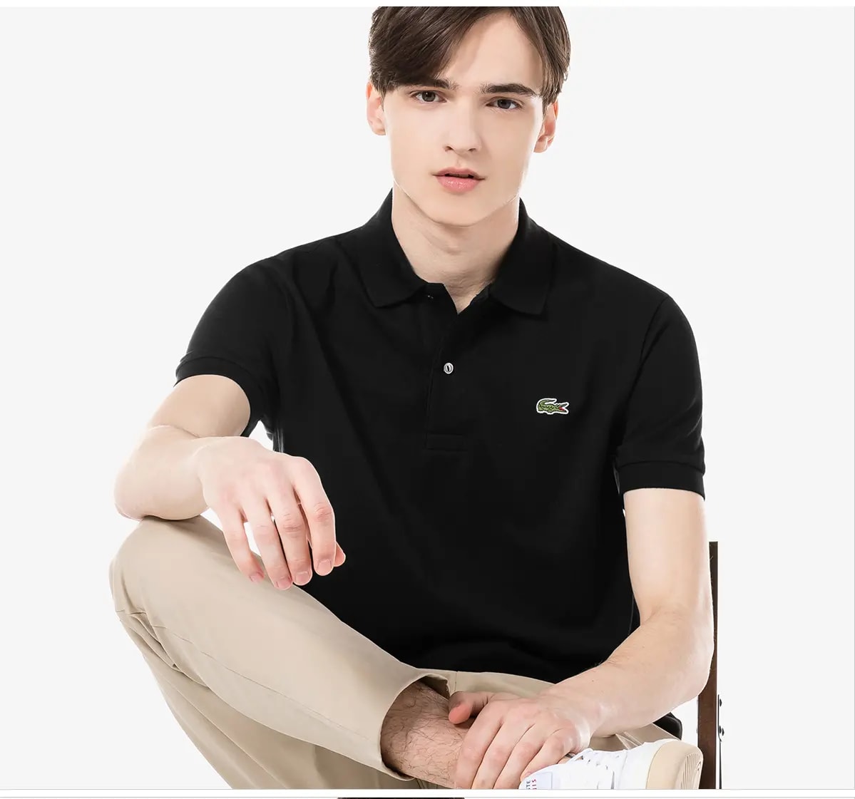 Áo Lacoste Men's French Polo PH731E-51G-031 — ảnh 4
