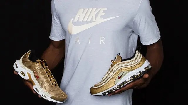 Giày Nike Air Max Plus 'Metallic Gold' AR0259-700 — ảnh 3